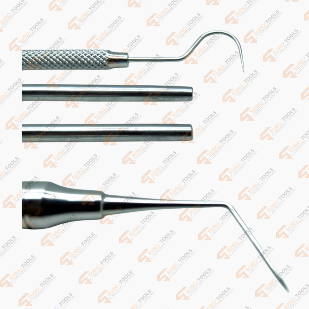 4 Pieces Explorer 23, 9, 2317A, Dg16 Dental Diagnostic Stainless Steel Instruments - Image 3