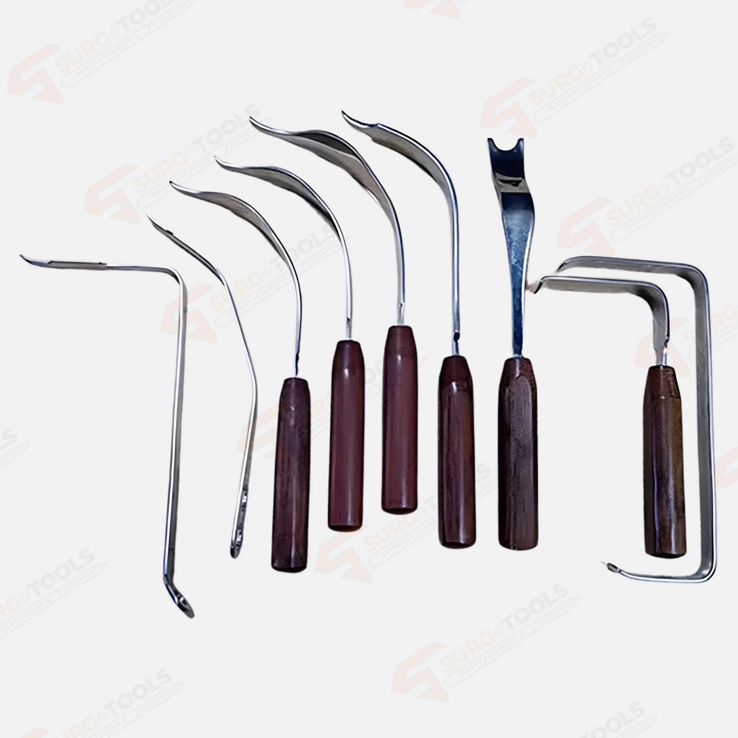 Hip Retractors Arthroplasty Orthopedics Surgery Instruments Set